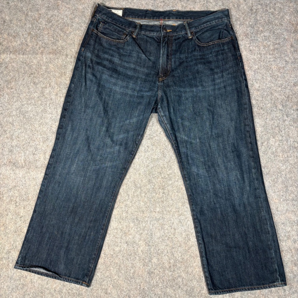 GAP Relaxed Jeans Mens 40x30 Dark Resin Blue Denim 100% Cotton 126214-00